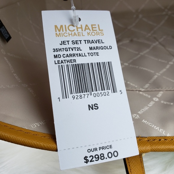 🌺Michael Kors Tote bag and Wallet set marigold - Picture 5 of 8